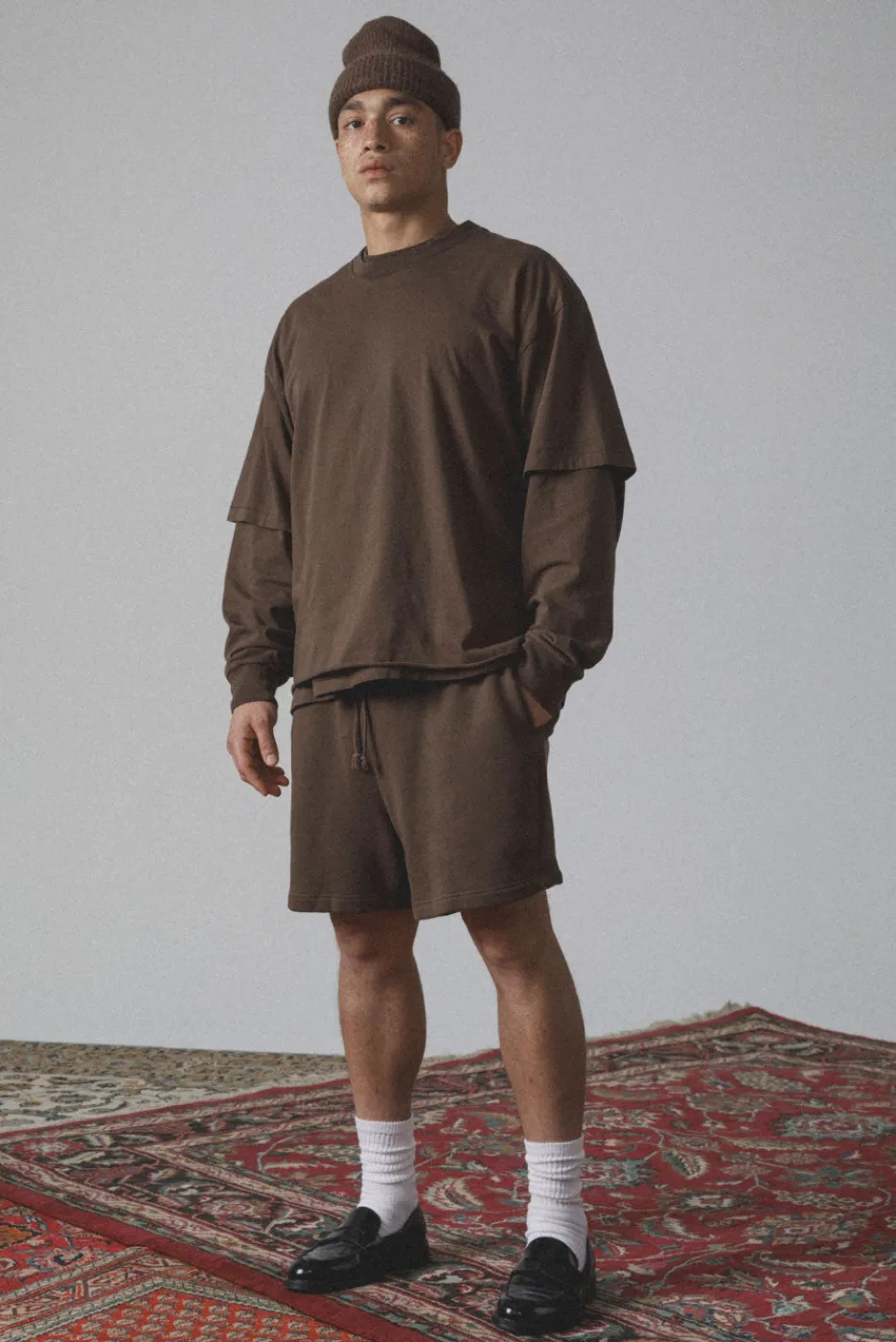 Elwood Clothing OVERSIZED CORE LS TEE 3 PACK