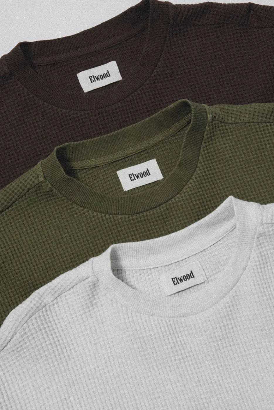 Elwood Clothing CORE THERMAL LONG SLEEVE TEE 3 PACK